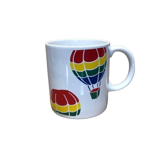 Especially for You LTD Rainbow Hot Air Balloons Coffee Cup - Picture 1 of 4